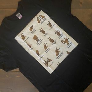 Funny/crude ASL alphabet shirt